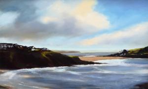 MICHAEL Ashcroft 1974,A Break in the Clouds - Bigbury on Sea, Devon,2011,Peter Wilson GB 2020-02-20