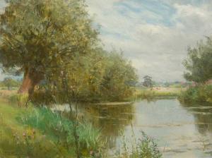 MICHAEL Frederick Howard 1892-1914,River Landscape,1905,5th Avenue Auctioneers ZA 2015-12-06