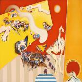 MICHAEL Louis 1933,Surrealistic composition,1972,Bruun Rasmussen DK 2011-02-21