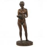 MICHAEL M. STELZER 1938,Nude Female,Butterscotch Auction Gallery US 2017-07-16