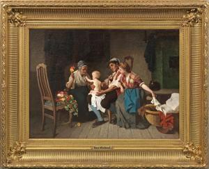 MICHAEL Max 1823-1891,Der Liebling der Familie,1864,Schloss DE 2018-09-01