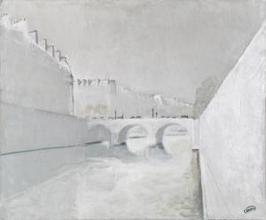 MICHAELIS Cecil Max 1913-1997,PARIS QUAI SAINT MICHEL,Versailles Enchères FR 2021-06-06