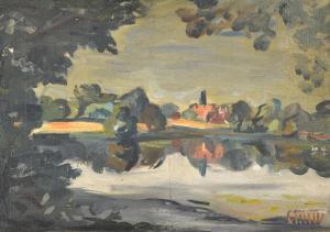 MICHAELIS Cecil Max 1913-1997,Ryecote Pond,Leonard Joel AU 2016-05-03