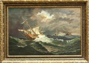 michaels H.,Ships at Sea,1897,Clars Auction Gallery US 2009-06-06