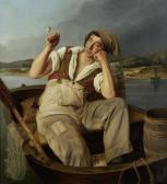 MICHAELSON Meyer 1830-1836,A fisherman smoking,1833,Bonhams GB 2014-03-18