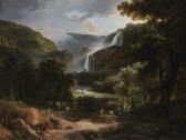 MICHALLON Achille Etna 1796-1822,MARMORE FALLS, NEAR TERNI,1820,Sotheby's GB 2019-06-26