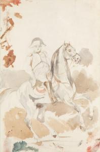 MICHALOWSKI Piotr,Equestrian portrait of Napoleon (Recto) / Sketches,Desa Unicum 2021-11-23