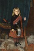Michel Charles Henri Hilaire 1817-1905,Portrait of a young boy,1892,Christie's GB 2017-12-13