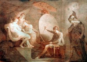 MICHEL Jean Baptiste 1748-1804,Alexander Giving Up His Favourite Mistre,Rowley Fine Art Auctioneers 2015-09-16