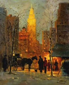 MICHEL L 1900-1900,New York Scene,William Doyle US 2018-02-14