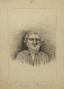 MICHEL Louise 1830-1905,Le Père Remy,Ader FR 2017-11-10