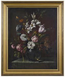 MICHEL Reinhard 1910,Still Life with Tulips,Brunk Auctions US 2021-04-08