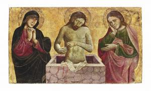 MICHELE DI MATTEO DA BOLOGNA 1400-1400,Christ as the Man of Sorrows,Christie's GB 2012-05-04