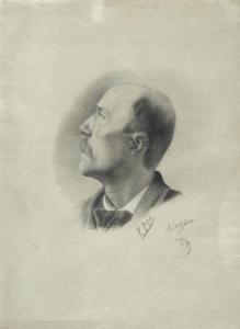 MICHELI Adele,Profilo di uomo,1898,Galleria Pananti Casa d'Aste IT 2012-07-10