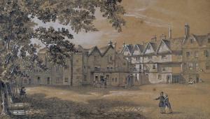 MICHELIS J 1800-1800,The Governor````s House, Tower of London,1848,Woolley & Wallis GB 2013-06-05
