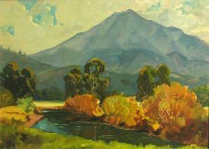 MICHELS Vera 1894-1990,Mt. Tamalpais from George Demont Otis' studio,Kent,1935,Bonhams GB 2010-12-19