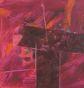 MICHIE Alastair 1921-2008,Abstract composition in purple,Sworders GB 2023-04-25