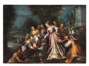 MICHIELI VICENTINO Andrea 1542-1617,The Finding of Moses,Palais Dorotheum AT 2024-04-24