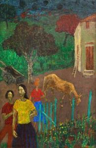 MICHONZE Gregoire 1902-1982,Farm,1969,Artmark RO 2024-03-20