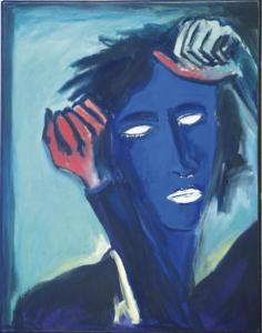 MIDDENDORF Helmut 1953,Blue Head,1983,Christie's GB 2009-04-01