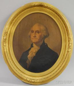 MIDDLETON Elija C 1800-1800,Portrait of GeorgeWashington,1869,Skinner US 2011-01-19
