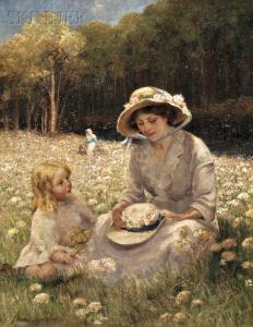 MIDDLETON Horace,Gathering Flowers in the Field,Skinner US 2010-09-24