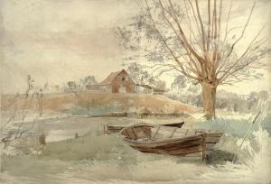 MIDDLETON John 1828-1856,A Norfolk river scene,Bonhams GB 2015-11-17