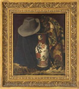 MIDDLETON Stanley Grant 1852-1942,Still life of a hat and porcelain,Eldred's US 2017-11-18