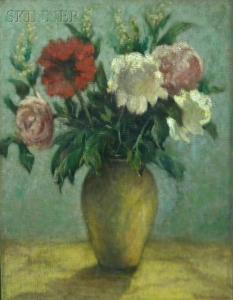 MIDDLETON Stanley Grant 1852-1942,Still Lifewith Peonies,Skinner US 2010-04-14