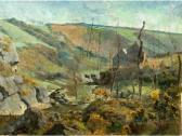 MIDY Arthur 1887-1944,Le ruisseau dans la campagne bretonne,HDV de Bretagne Atlantique FR 2008-07-05