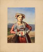 MIDY Theophile Adolphe 1821,I'italienne,1890,Meeting Art IT 2023-05-20