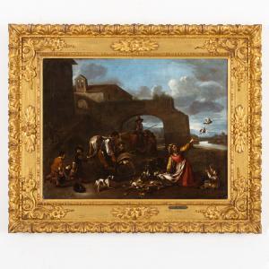 MIEL Jan 1599-1663,Contadini con animali e cacciagione,Wannenes Art Auctions IT 2023-09-25