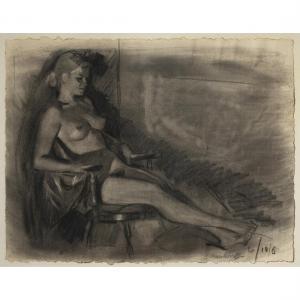 MIELATZ Charles Frederick 1864-1919,Studio Nude,1906,Clars Auction Gallery US 2023-03-17