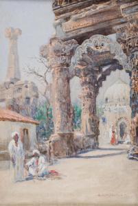 MIELICH Alphons Leopold 1863-1929,Motiv aus Indien,Palais Dorotheum AT 2023-11-07