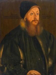 MIELICH Hans 1515-1573,Portrait of Ludwig Giesser of Degernbach,1550,Galerie Koller CH 2018-03-23