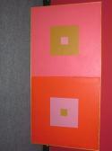 MIERINS Laimonis 1929,Abstract Squares in Red and Pink,Bonhams GB 2012-02-07