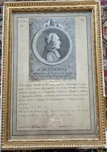 MIGER Simon Charles,A. DE LA CROIX/ Obeancier de Saint Just, Tresorier,1765,Adjug'art 2022-10-29