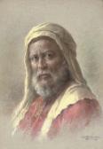 Migliaccio E 1900-1900,Portrait of a bearded man in eastern dress,1968,Christie's GB 2007-05-23