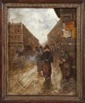 MIGLIARO Vincenzo 1858-1938,A Busy Street with Women,St. Charles US 2010-05-15