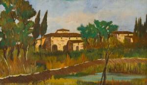 MIGLIORI Giacinto,Paesaggio toscano,1982,Fabiani Arte IT 2011-03-03