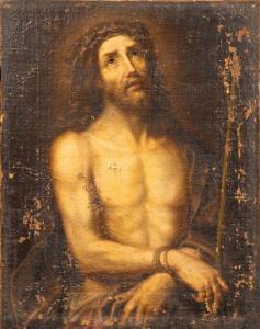 MIGNARD Pierre le Romain I 1612-1695,Le Christ aux liens,Cornette de Saint Cyr FR 2012-12-12
