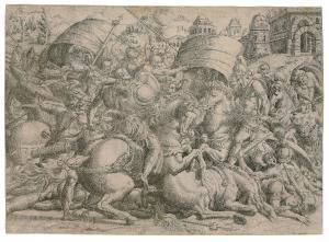 MIGNON Jean 1500-1500,Battle before Troy,1544,Christie's GB 2020-07-15