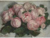 MIGNON Lucien 1865-1944,STUDY OF PINK ROSES,Lawrences GB 2016-04-15