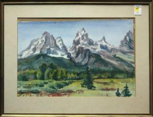 MIGNON,Mountain Landscape,Clars Auction Gallery US 2009-03-07