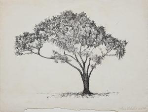 MIHALIK Julius 1900-1900,Tree Study,1936,Rachel Davis US 2014-10-25