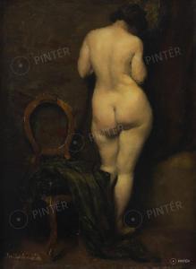 MIHALOVITS Miklos 1888-1960,Nude,Pinter HU 2024-04-07