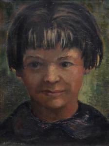MIJAL Jadwiga 1912-1997,Dziewczynka,1960,Rempex PL 2023-02-09