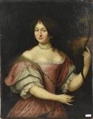 MIJTENS AERT 1541-1602,Portrait de dame de qualité représentée en Diane C,Rops BE 2019-10-06