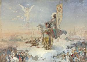 MIKESIN Michail Osipovic 1835-1896,The coronation of Alexander III,1883,Christie's GB 2012-11-26