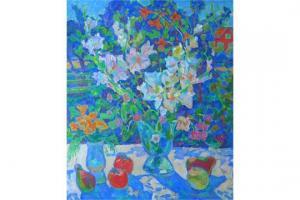 MIKHAILOV Oleg 1938-2003,Still life with flowers,Dickins GB 2015-11-14